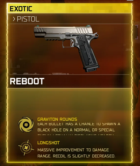 Reboot in-game